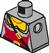 Minifig Torso with Female Pirate Pattern