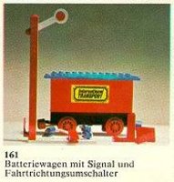 Battery Wagon with Signal and Direction - Changing : Set 161-1